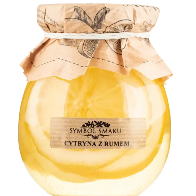 Cytryny w syropie z rumem 260g