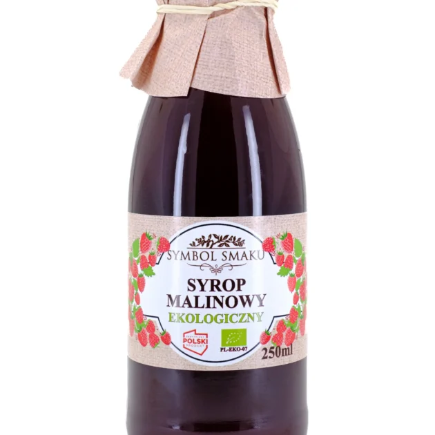 Ekologiczny syrop malinowy 250ml