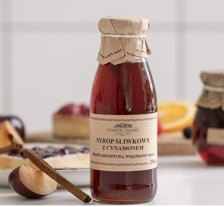 syrop śliwkowy z cynamonem